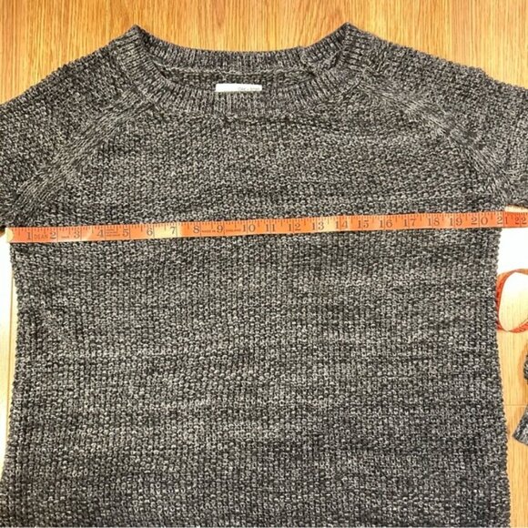 Oak + Fort Dark Grey Oversized Knit Sweater - L - Picture 11 of 12
